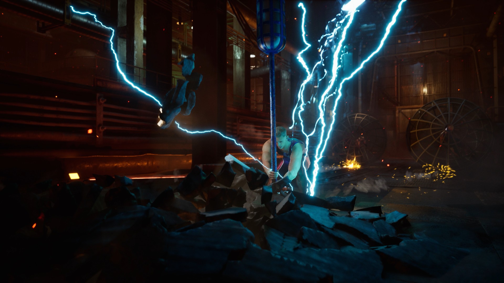 Lightning strike