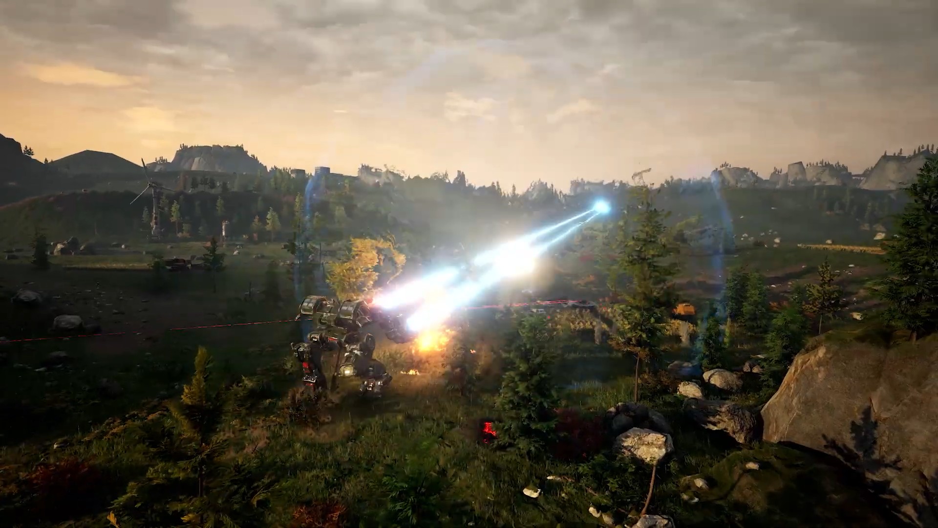 Valley firefight